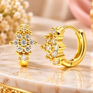 9Daimond Ear Ring