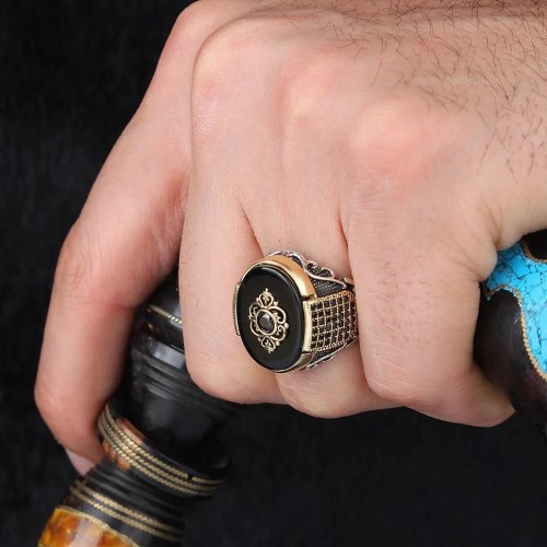 925 Sterling Silver Men Ring - Image 3