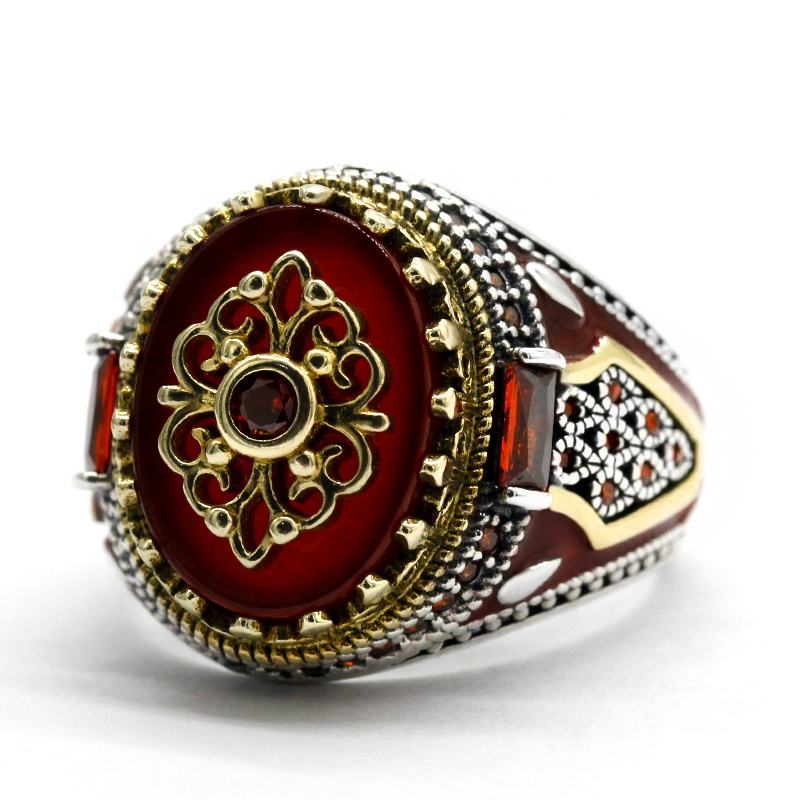 925 Sterling Silver Men Ring - Image 3