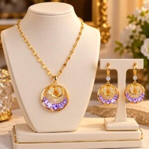 Golden Shine Necklace Set