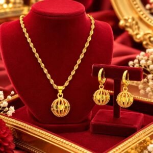 22K Gold plated Necklace Set
