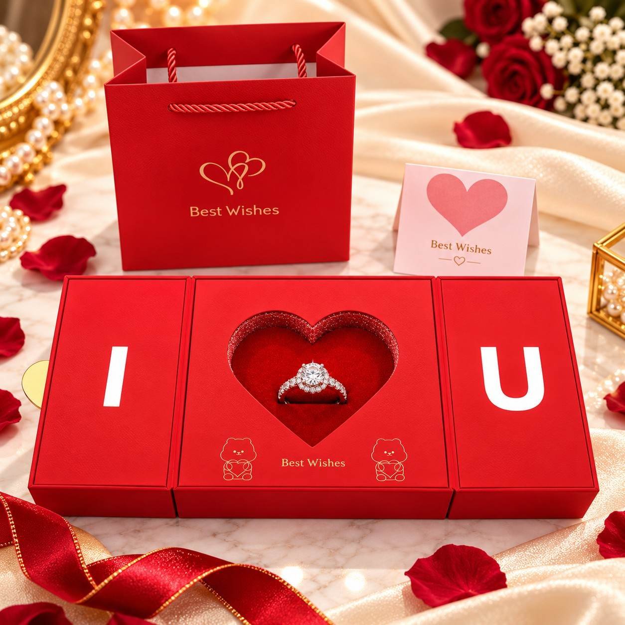 ❤️ Premium Proposal Gift Box – ভালোবাসার প্রস্তাব হোক স্মরণীয়! 💍 - Image 3